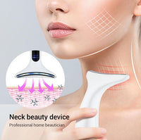 2025 Professional Face Massager - Anti-Wrinkle and Skin Tightening Device with Adjustable Heat and Four Modes for Facial Toning and Neck Lifting EMS Therapy